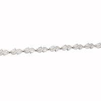Pink Stone Bracelet (Silver)