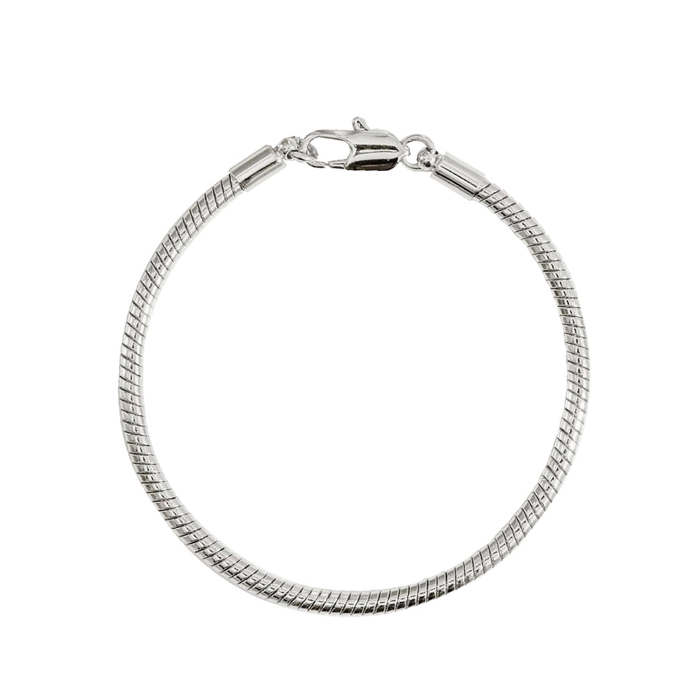 Round Box Bracelet (Silver)