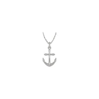 Preview Anchor 3D Pendant (Silver) - Popular Jewelry - New York