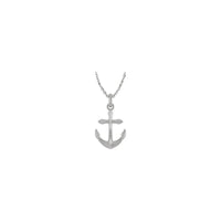 Anchor 3D Pendant (Silver) preview - Popular Jewelry - New York