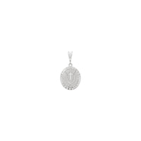 Eniya Melek Wing Coin Pendant (Zîv) - Popular Jewelry - Nûyork