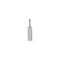 Engravable 3D Lock Pendant (Silver) bò - Popular Jewelry - Nouyòk