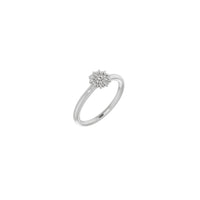 Kvetinový stohovateľný prsteň (strieborný) hlavný - Popular Jewelry - New York
