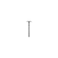 Flower Stackable Ring (Silver) side - Popular Jewelry - New York