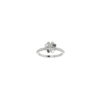 I-Four-Leaf Clover Stackable Ring (Isiliva) ngaphambili - Popular Jewelry - I-New York