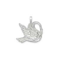 Majestic Swan Pendant (Silver) back - Popular Jewelry - New York