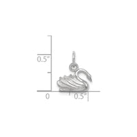 Swan Pendant (Silver) scale  - Popular Jewelry - New York
