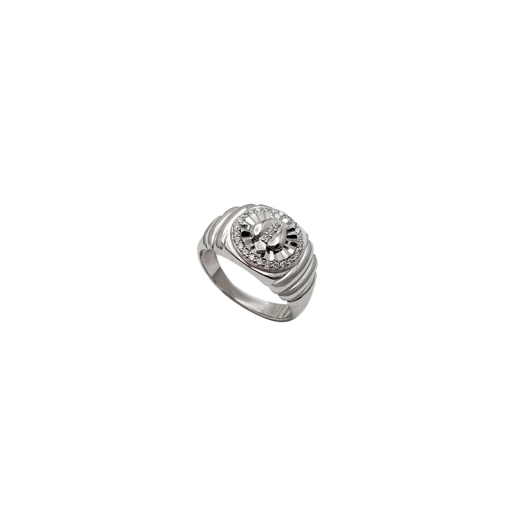 Crown Cubic Zirconia Ring (Silver)