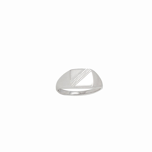 Square Signet Ring(Silver)
