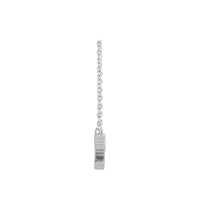 Naszyjnik z diamentowym gołębiem Ducha Świętego (srebrny) - Popular Jewelry - Nowy Jork