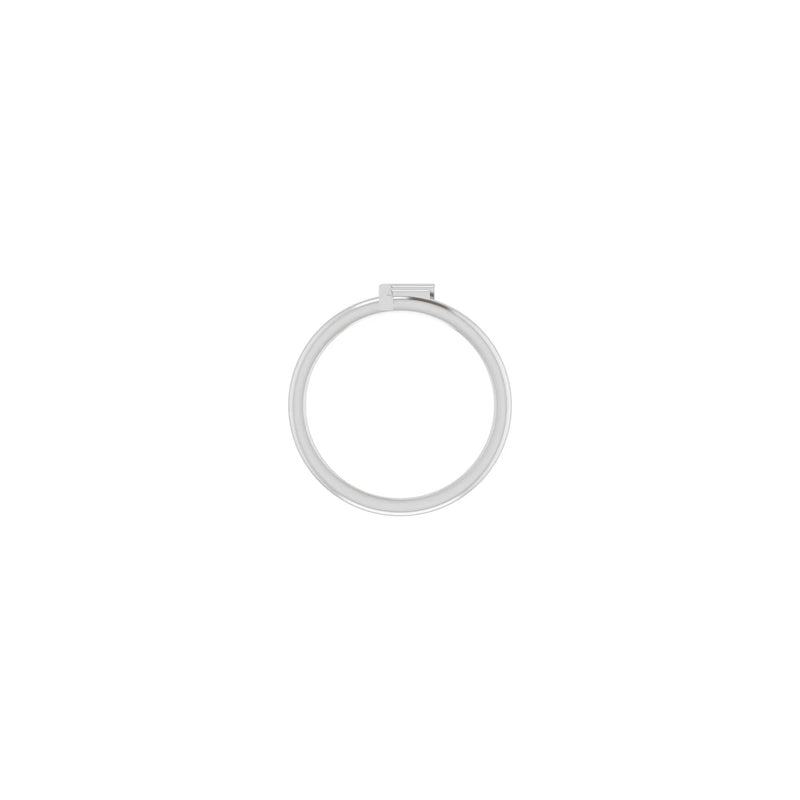 Initial F Ring (14K) setting - Popular Jewelry - New York