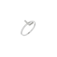 Initial L Ring (Silver) main - Popular Jewelry - New York