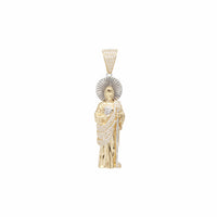 Saint Jude CZ Pendant (14K)