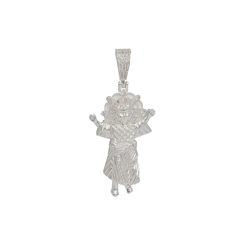 Baby Jesus Pendant (Silver)