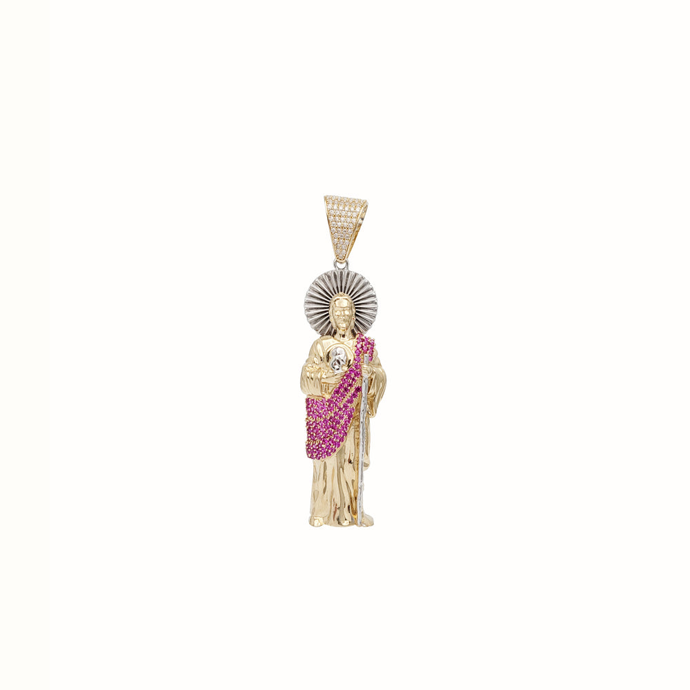 St. Jude CZ Pendant (14K)