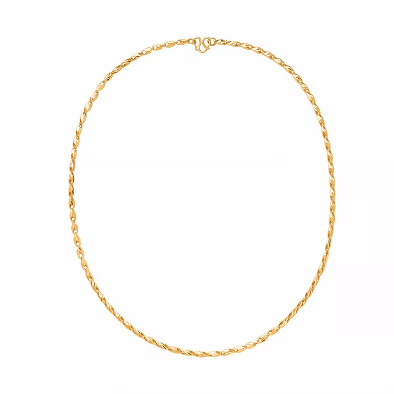 Chelae Link Necklace (24K)