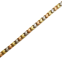 Tricolor Fancy Bracelet (14K)