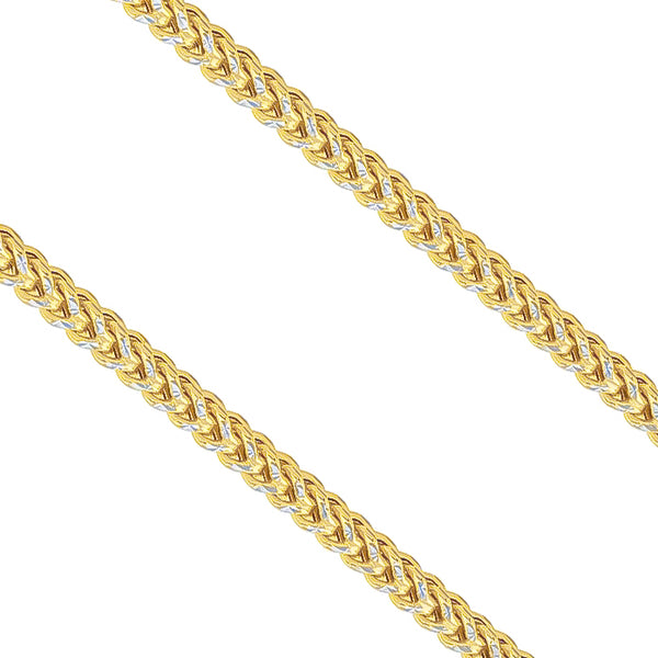 Two-Tone Solid Franco (14K)