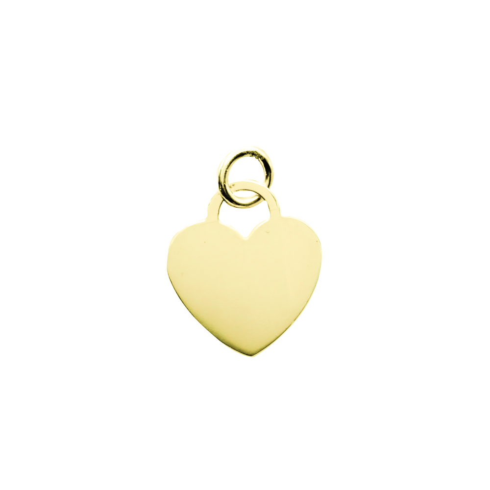 Plain Heart Pendant (14K)