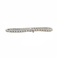 White Gold Diamond Tennis Bracelet (14K)