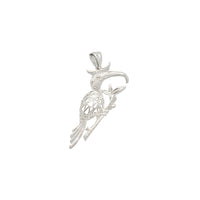 Woodpecker Pendant (Silver)