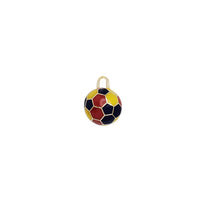 Soccer Ball Yellow Gold Pendant (14K)