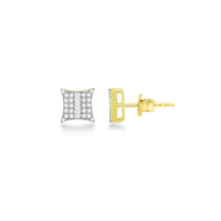Diamond Stud Earrings (14K)