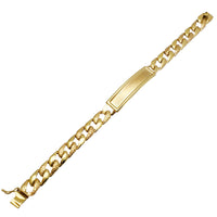 Nugget ID Bracelet (14K).