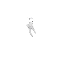 Tooth Charm Pendant (Silver)