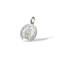 Saint Michael / Pray For Us Pendant (Sterling Silver)