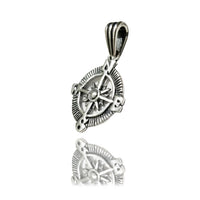Compass Pendant (Sterling Silver)