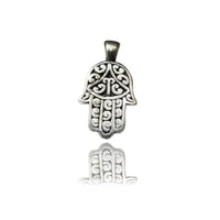Hand Tribal Pendant (Sterling Silver)