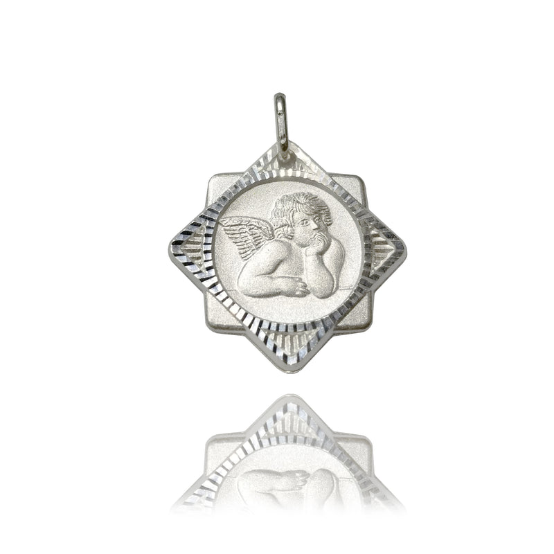 Baby Angel Pendant (Sterling Silver)