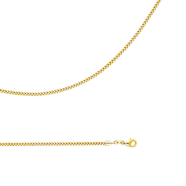 Lightweight Two-Tone Franco Chain (14K)