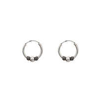 Small Hoop Earrings (Silver)