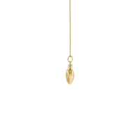 Ġenb tal-Necklace Holder tal-Irmied tal-Qalb (10K) - Popular Jewelry - New York