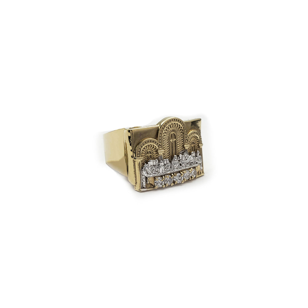 Last Supper Portrait Ring (10K) Popular Jewelry - New York