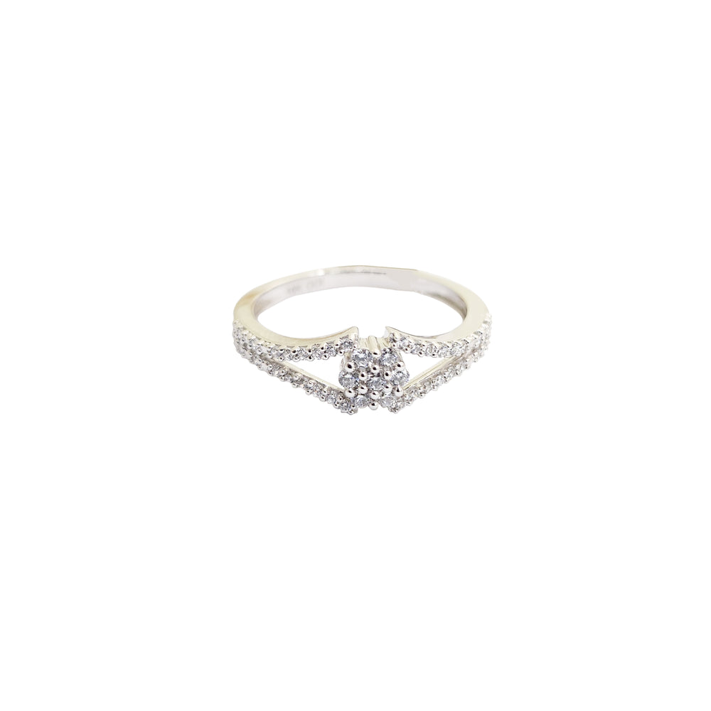 Zirconia Engagement Ring (10K)