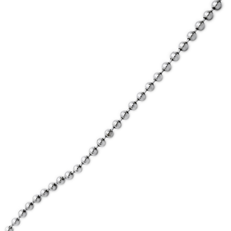 Beads White Gold Bracelet (14K)