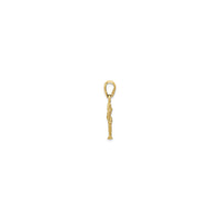 3-ਡੀ ਕੈਕਟਸ ਪੈਂਡੈਂਟ ਪੀਲਾ (14K) ਸਾਈਡ - Popular Jewelry - ਨ੍ਯੂ ਯੋਕ