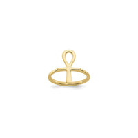 Ankh Ring (14K) main - Popular Jewelry - New York