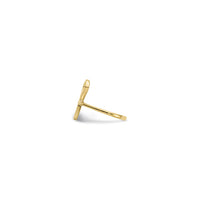 Ankh Ring (14K) side - Popular Jewelry - New York