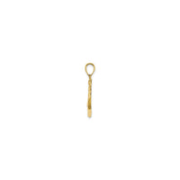 बार्क सेलिंग शिप पेंडन्ट (१K के) साइड - Popular Jewelry - न्यूयोर्क
