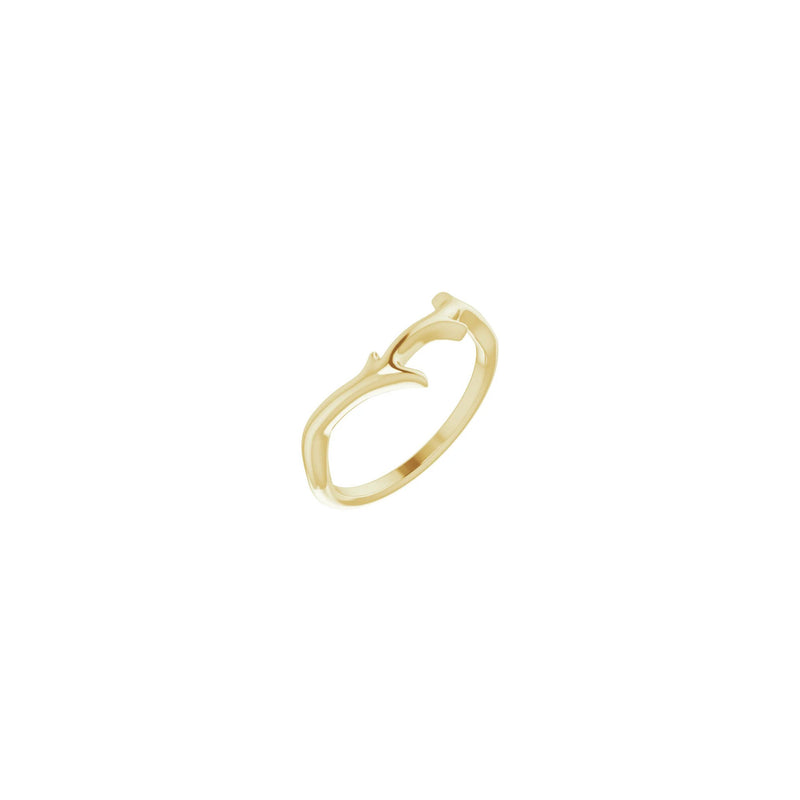 Branch Ring yellow (14K) main - Popular Jewelry - New York