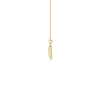 Buddha Medallion Necklace yellow (14K) lehlakore - Popular Jewelry - New york