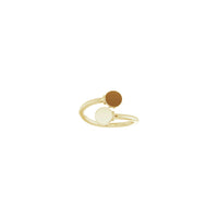 Bypass Round Signet Ring