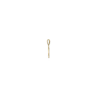 Кактус CZ Кулон (14K) жагы - Popular Jewelry - Нью-Йорк