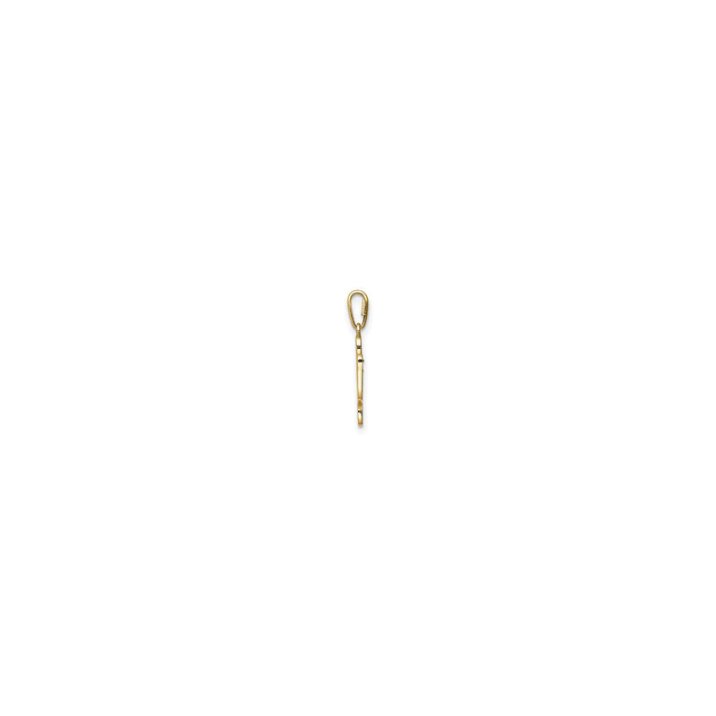 Cactus CZ Pendant (14K)