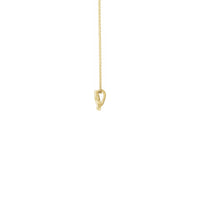 گردنبند ترینیتی-الهام گرفته از سلتیک سمت زرد (14K) - Popular Jewelry - نیویورک