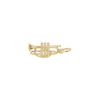 Cornet Charm yellow (14K) main - Popular Jewelry - New York